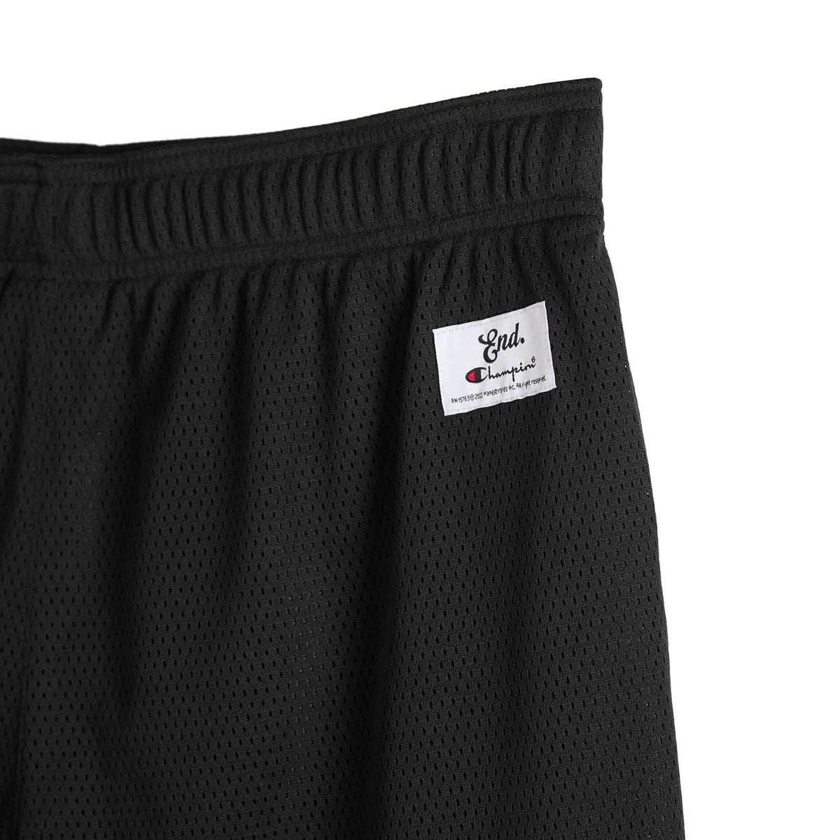Champion for E by END. Mesh Shorts 'Emerald'