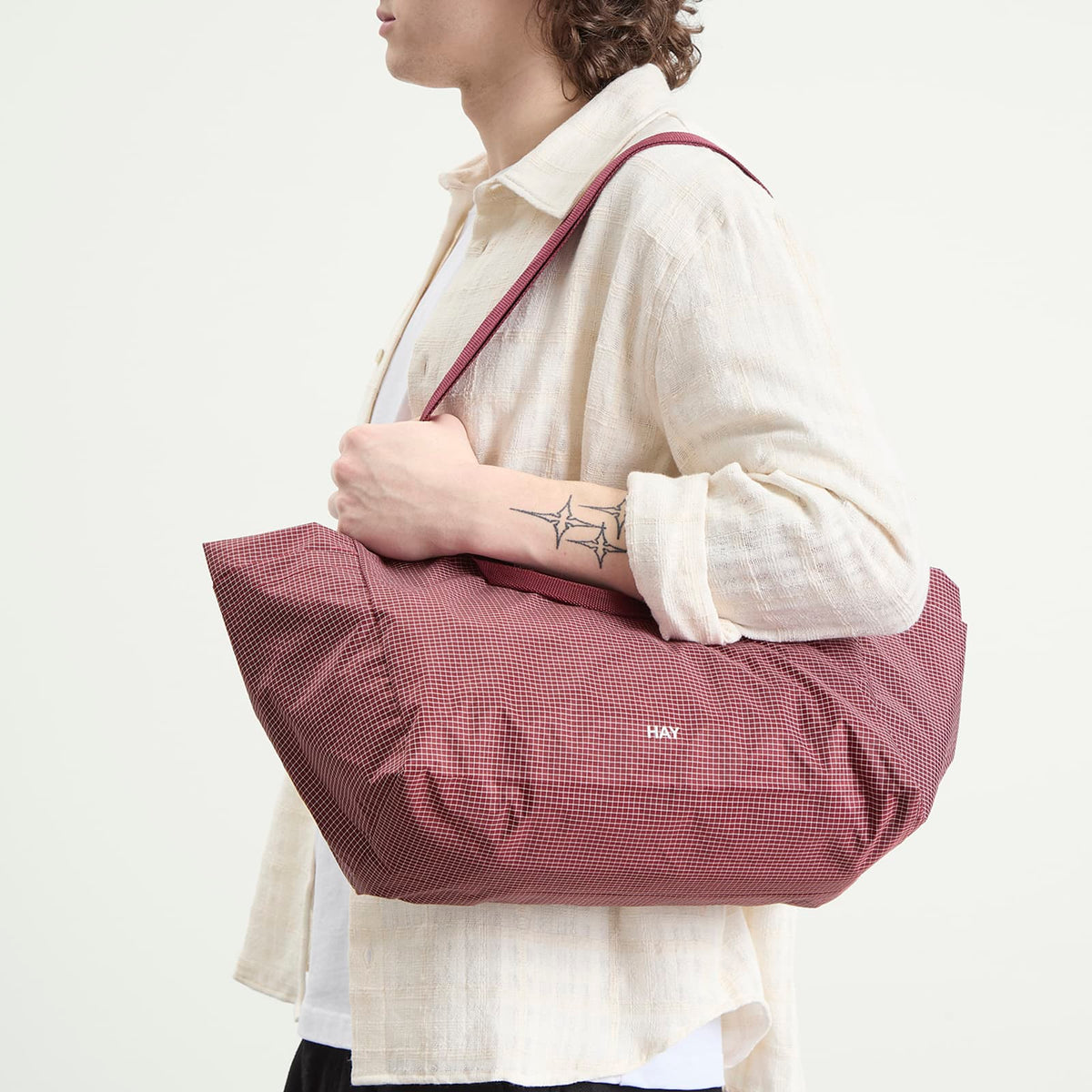 HAY Grid Weekend Bag - Small