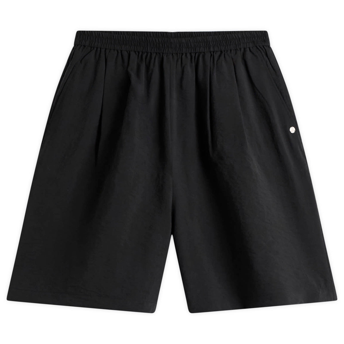 STEL box pleated shorts