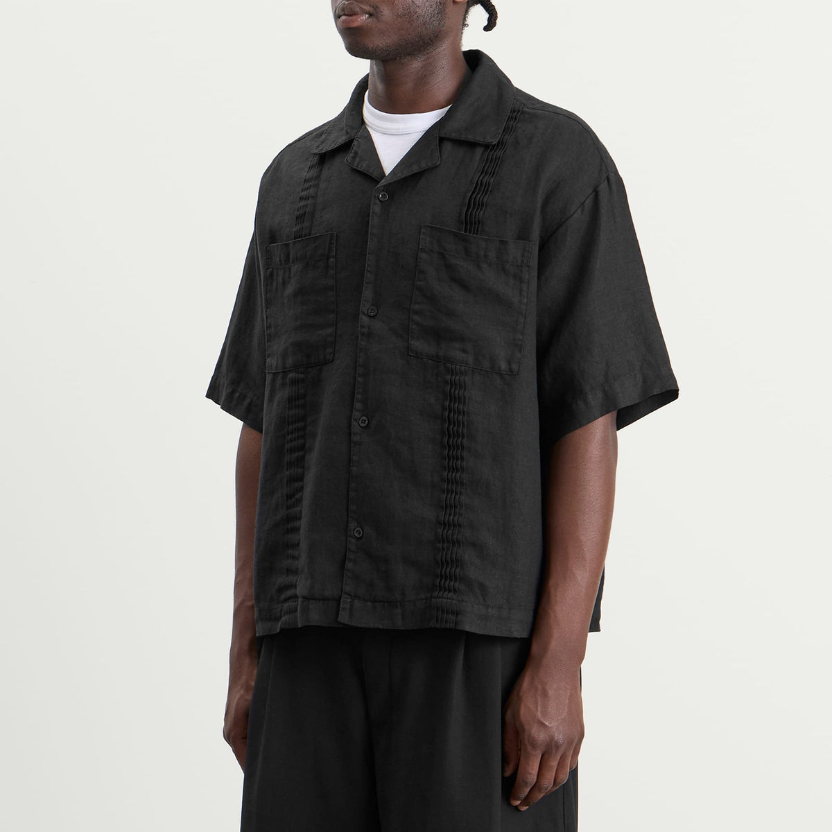 about:blank Guayabera Vacation Shirt