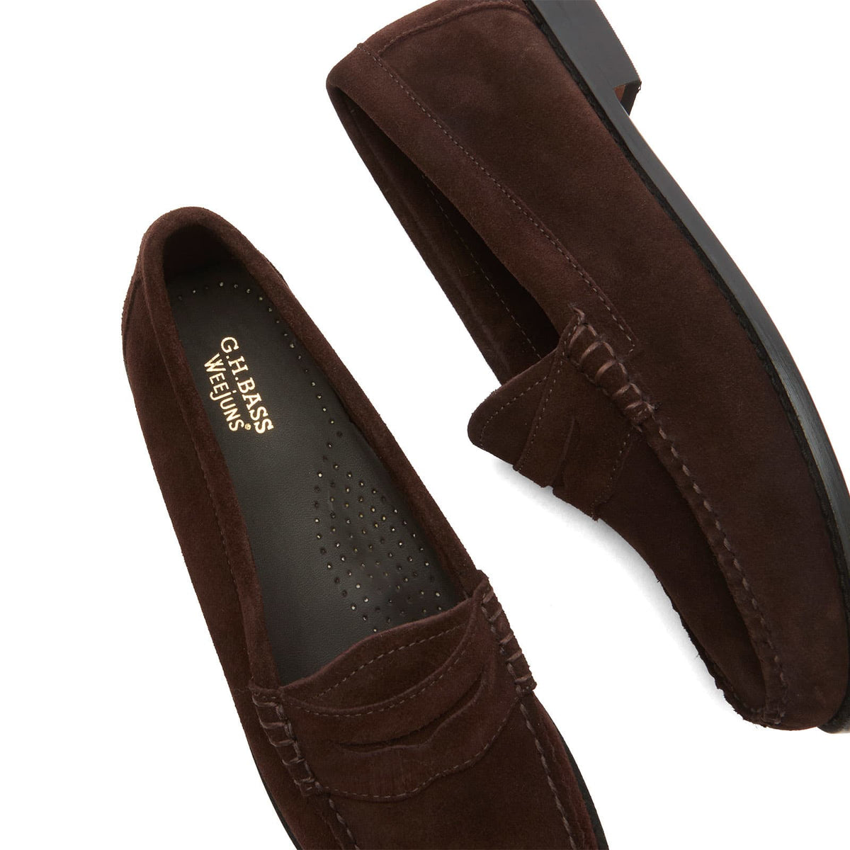 Bass Weejuns Penny Suede Loafer