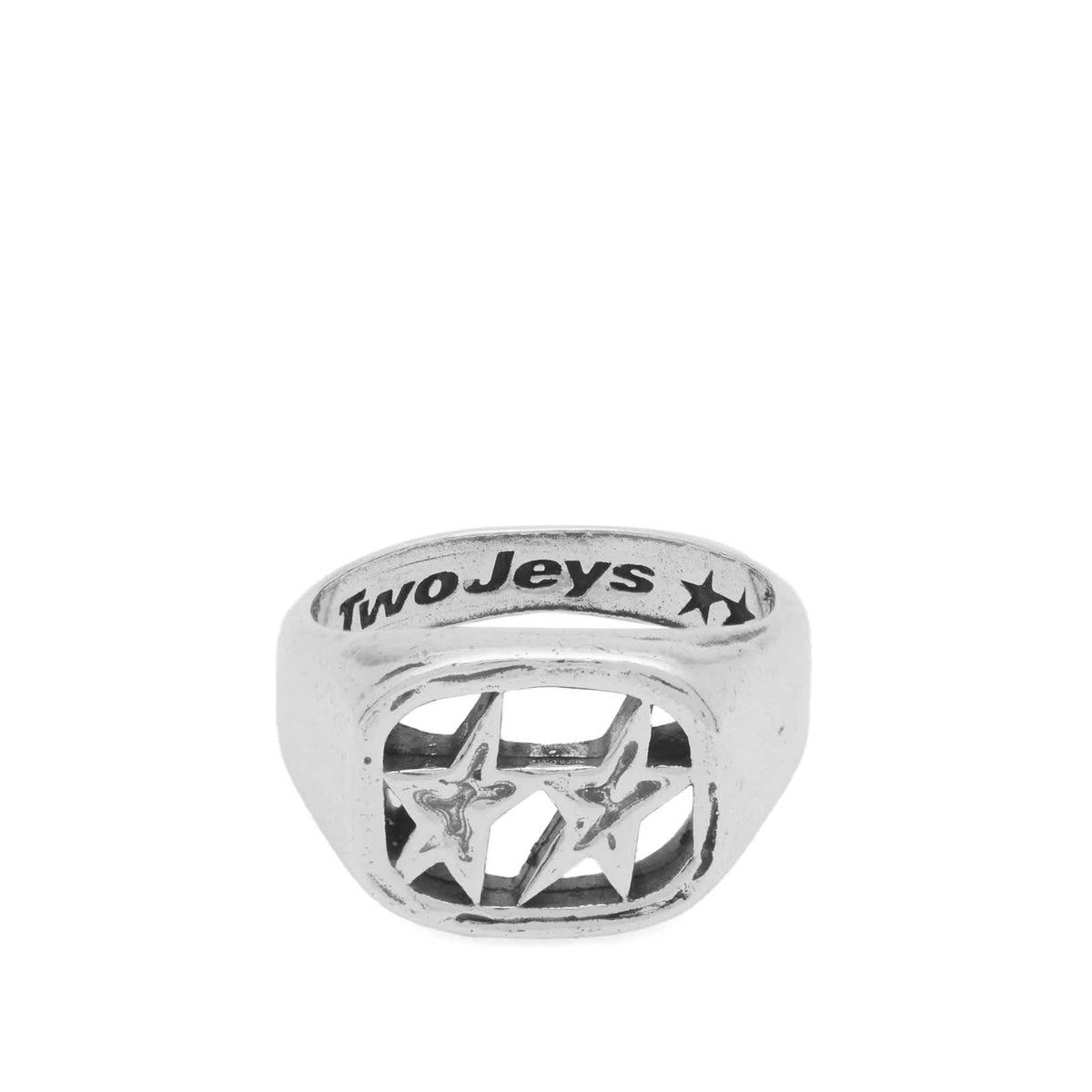 TwoJeys Framed Ring