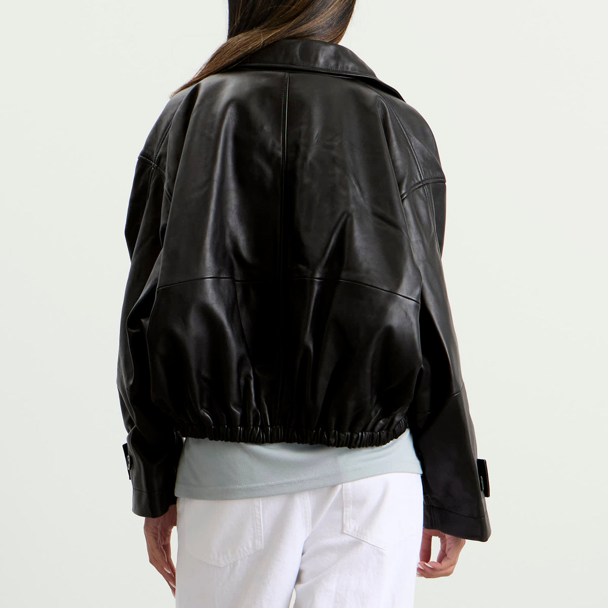 Róhe Leather Blouson Jacket