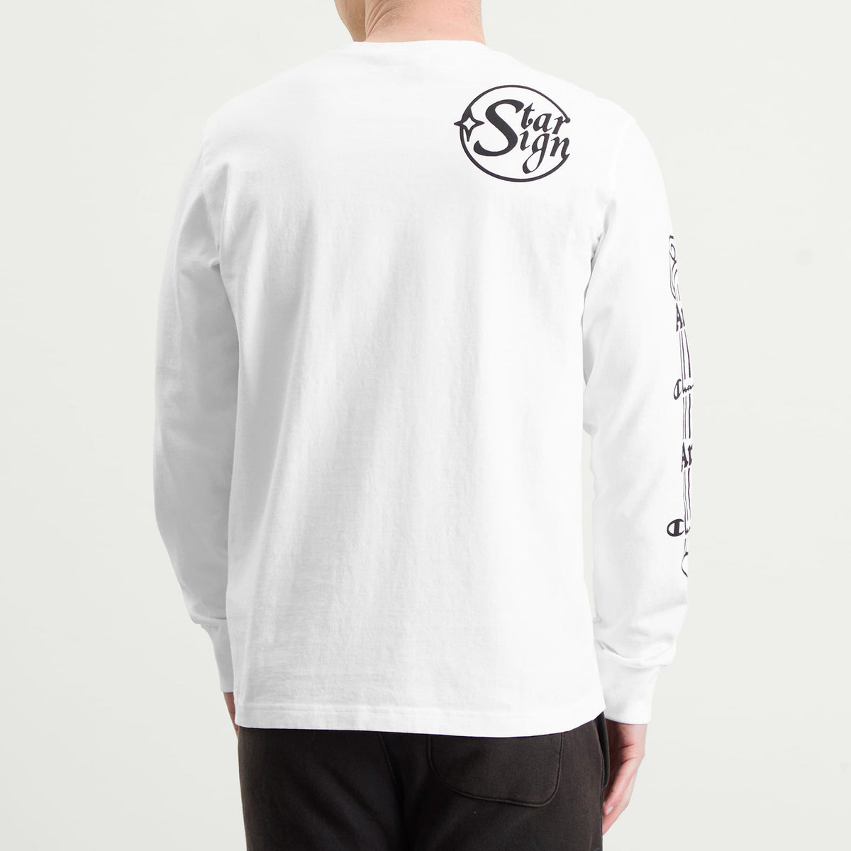 Champion x Aries Sponsor Long Sleeve T-Shirt