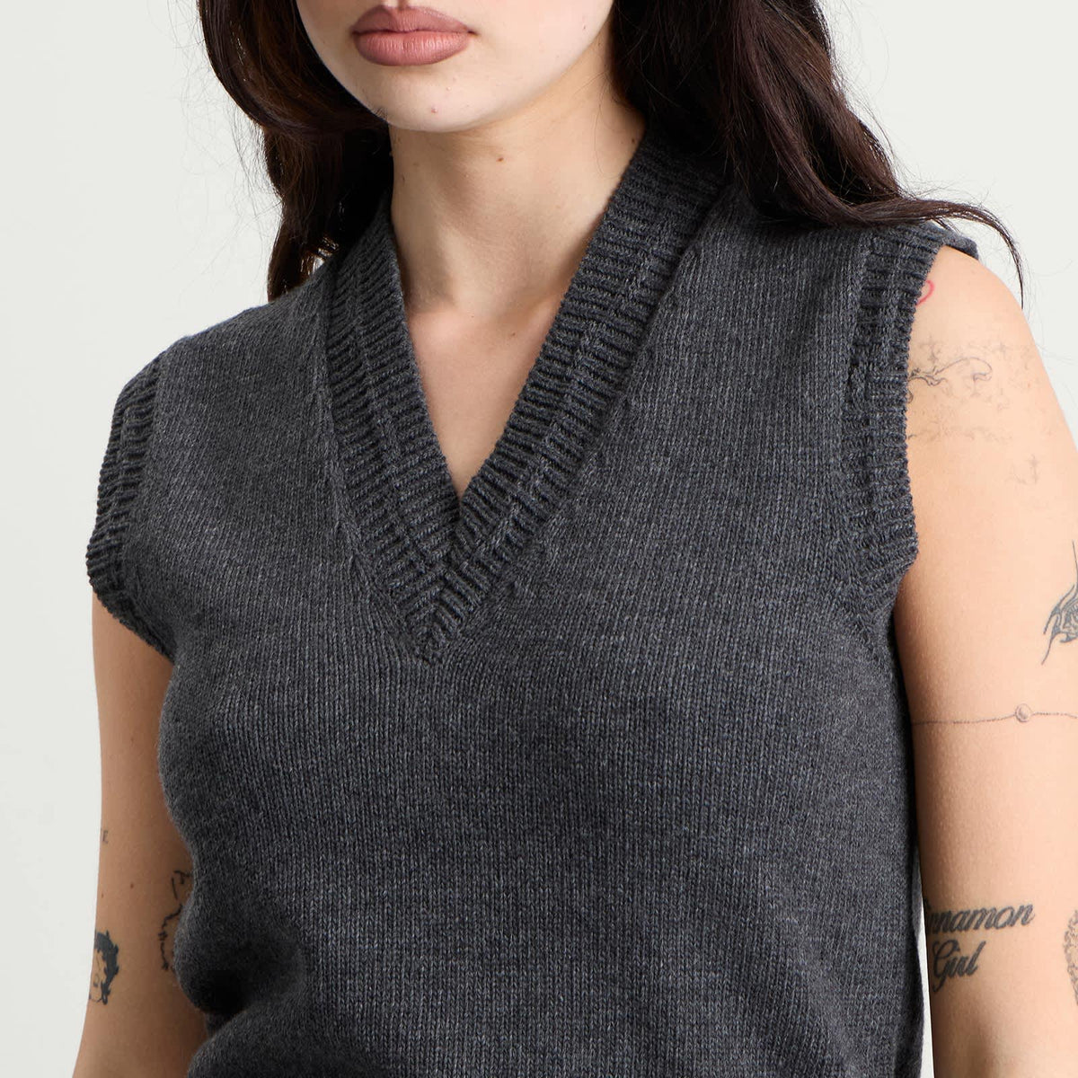 MM6 Maison Margiela V-Neck Knitted Vest
