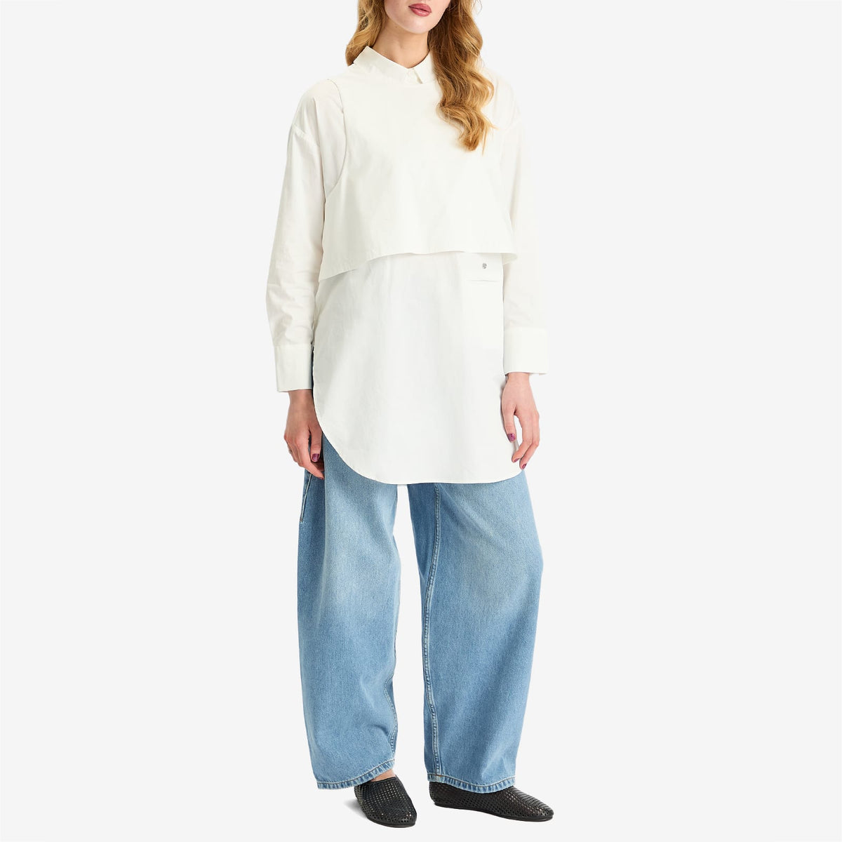 STEL Double Layer Poplin Shirt