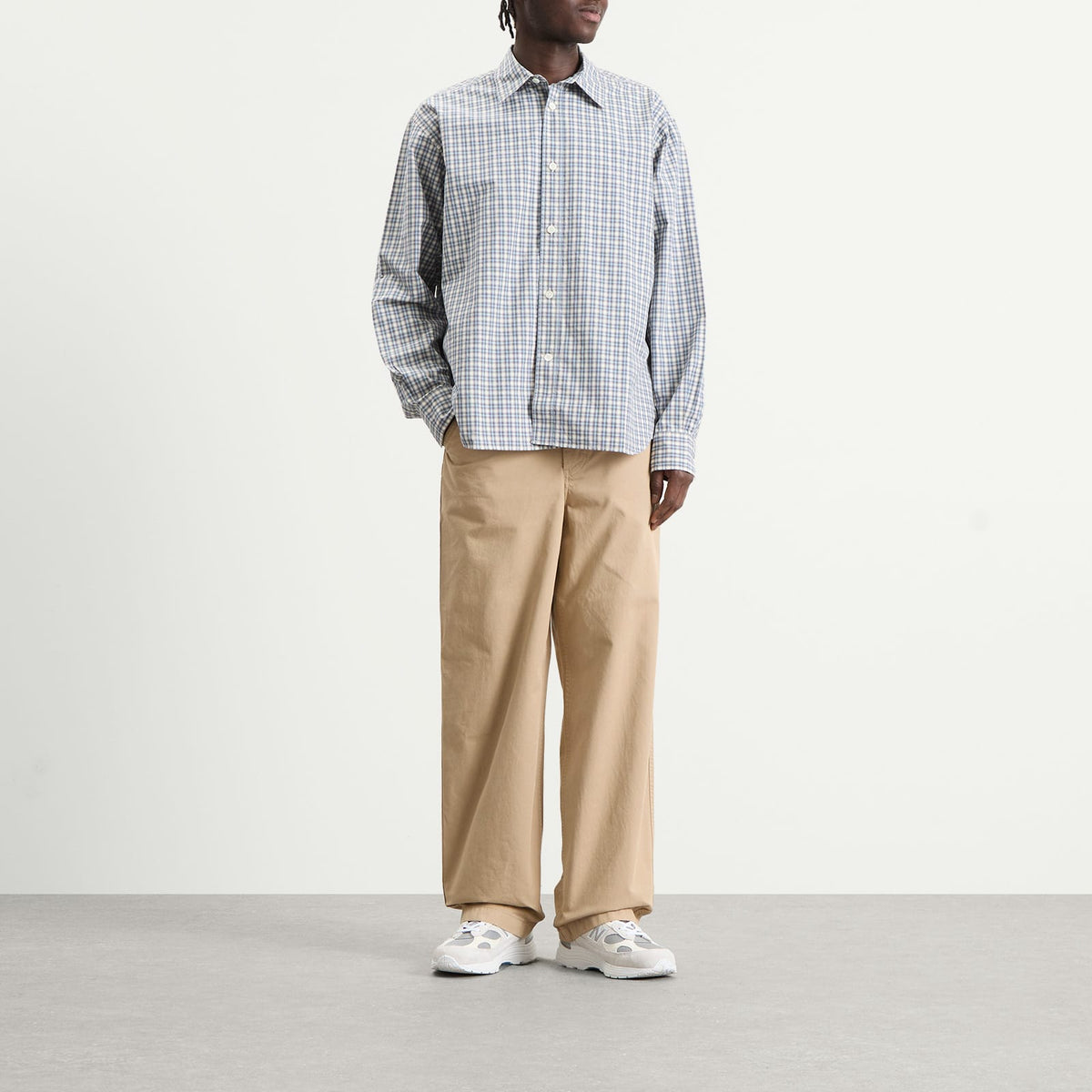 Norse Projects Falster Fine Check Oversized Shirt