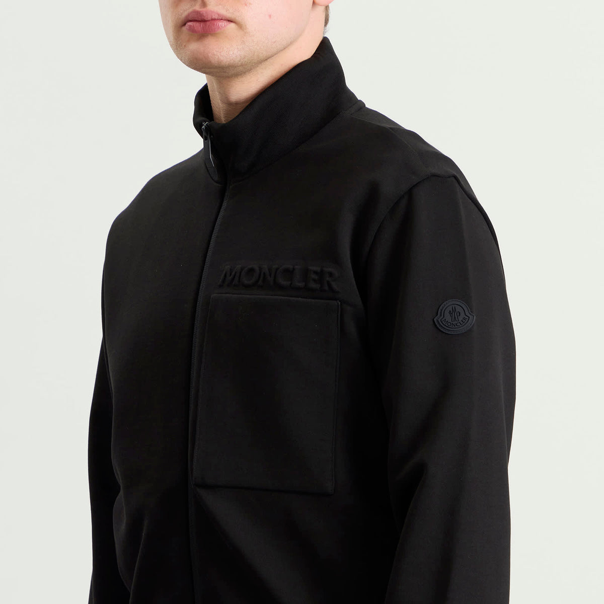 Moncler Fleece Zip Up Jacket