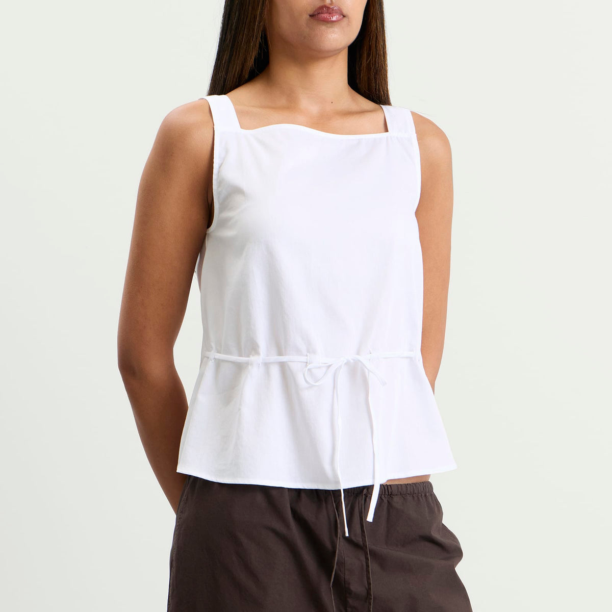 LESET Yoko Drawstring Tank Top