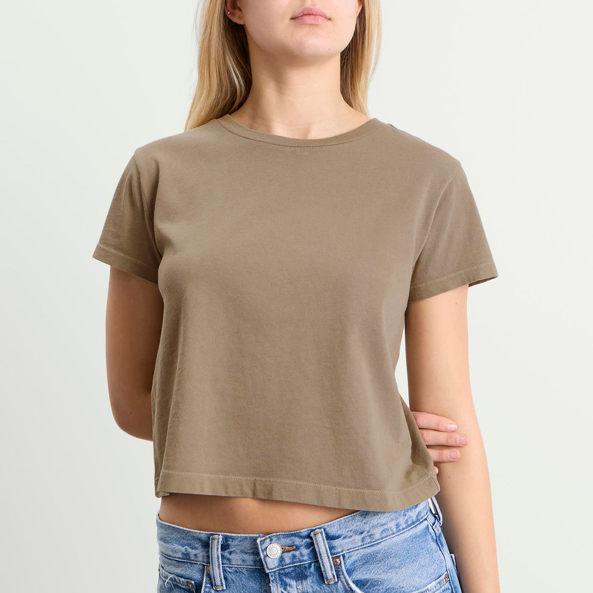 Agolde Adine Shrunken Tee