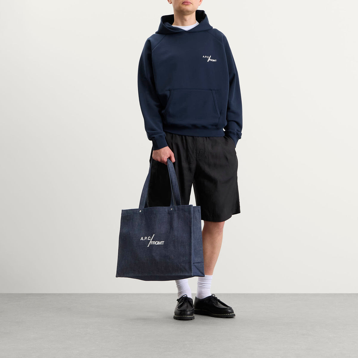 A.P.C. FRGMT. Je Sors Ce Soir Shopping Bag