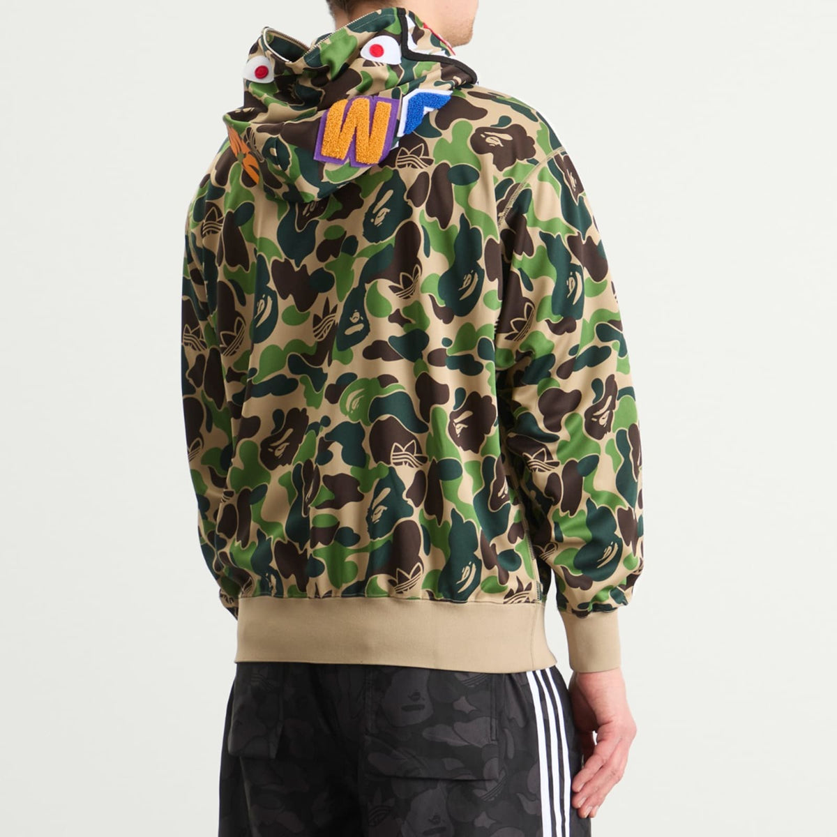 adidas x A Bathing Ape Track Shark Hoodie