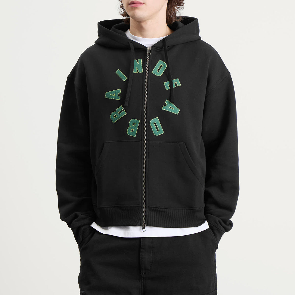 Brain Dead Collegiate Zip Hoodie