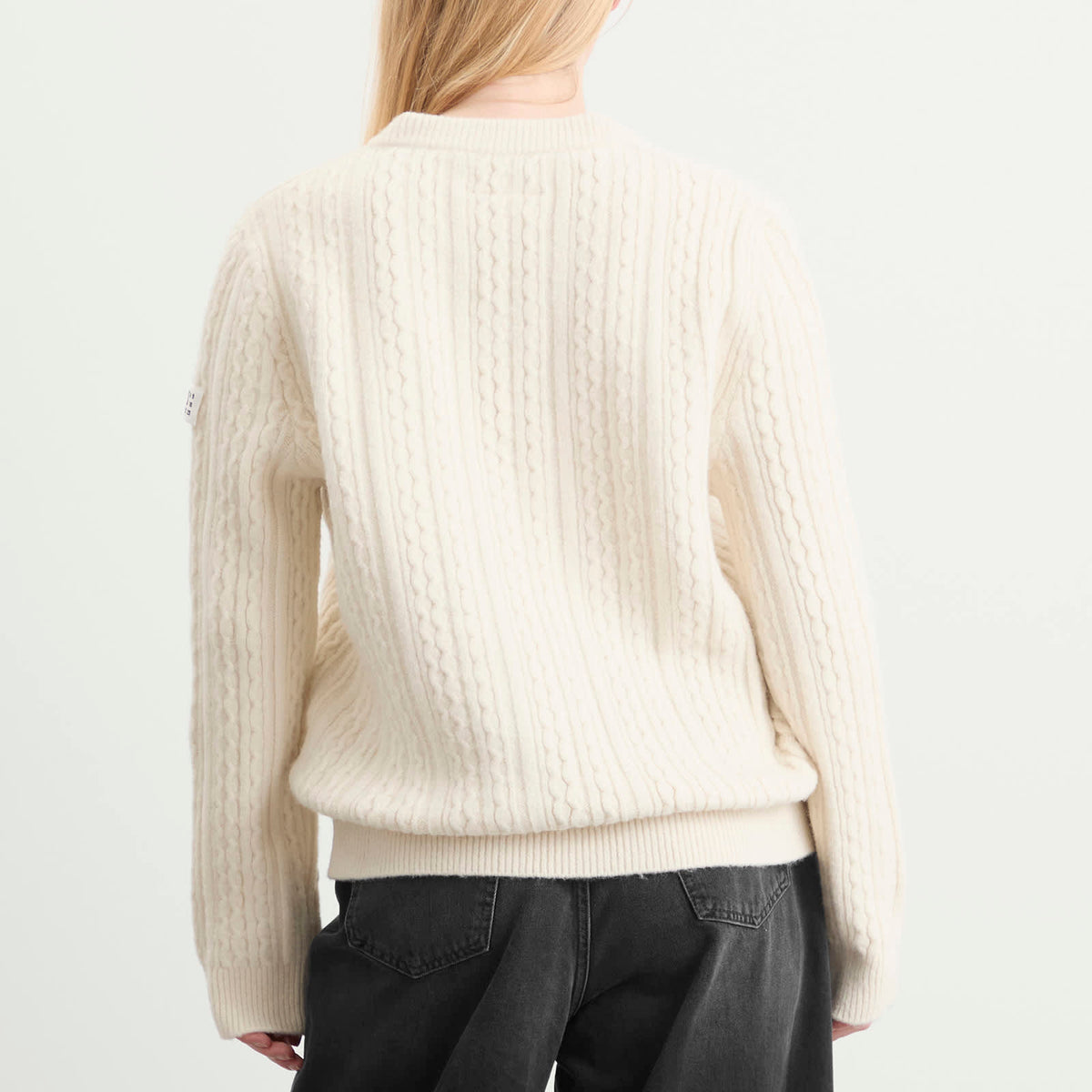 MM6 Maison Margiela V-Neck Chunky Knitted Jumper