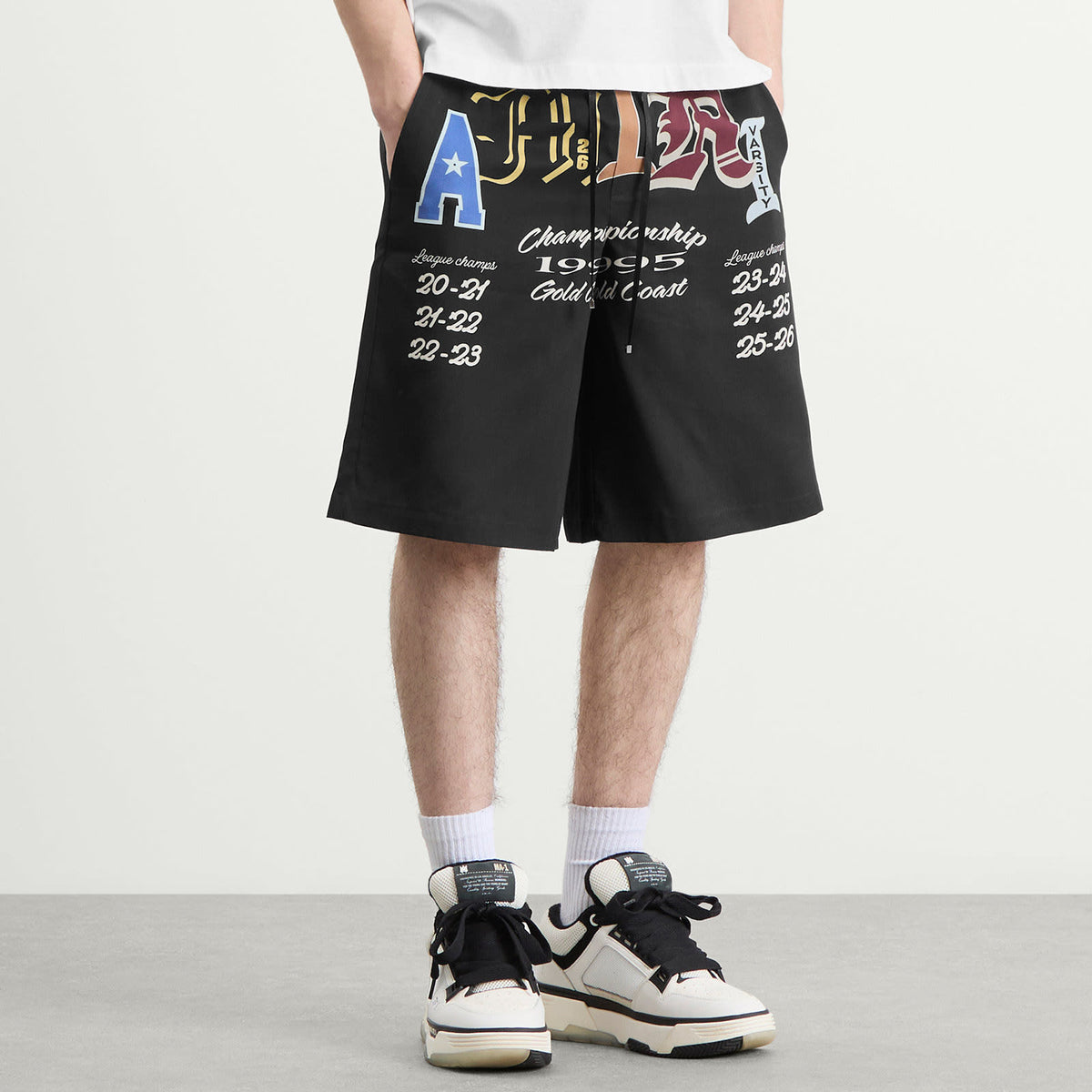 AMIRI Varsity Patch Shorts
