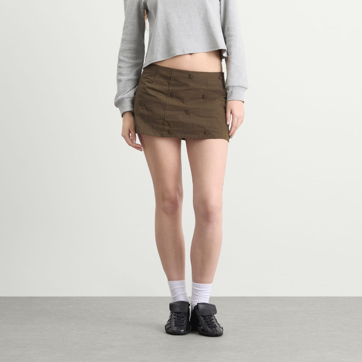 My Mum Made It Rosette Mini Skirt
