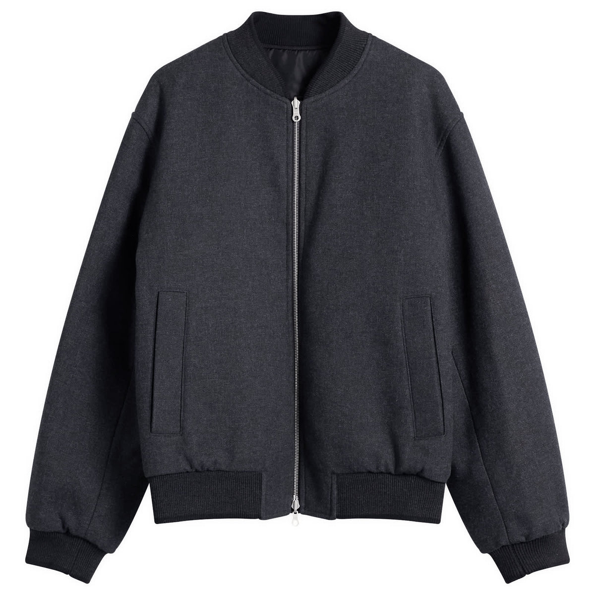 Dries Van Noten Brushed Cotton Twill Bomber Jacket