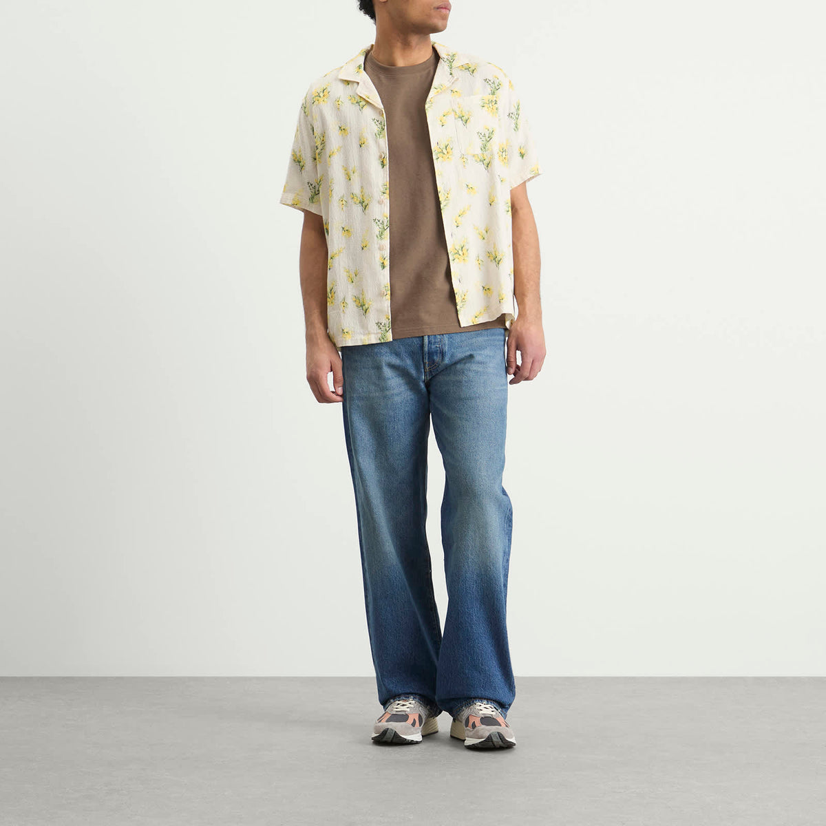 Kestin Gorse Print Crammond Shirt