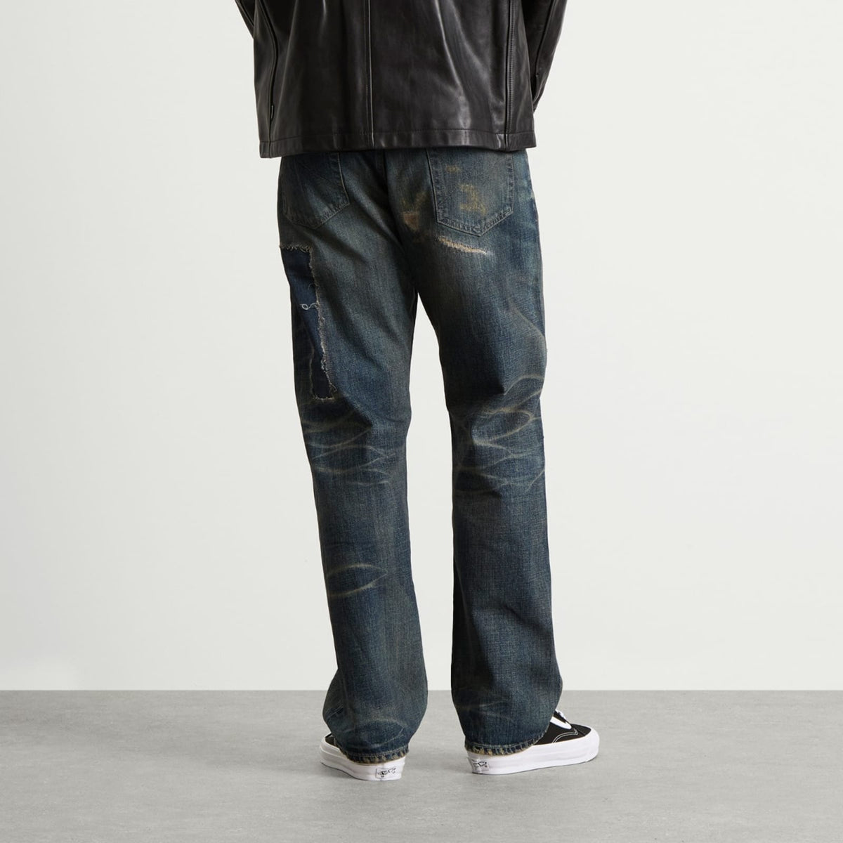 Neighborhood Straight Leg Savage Selvedge Denim Jeans