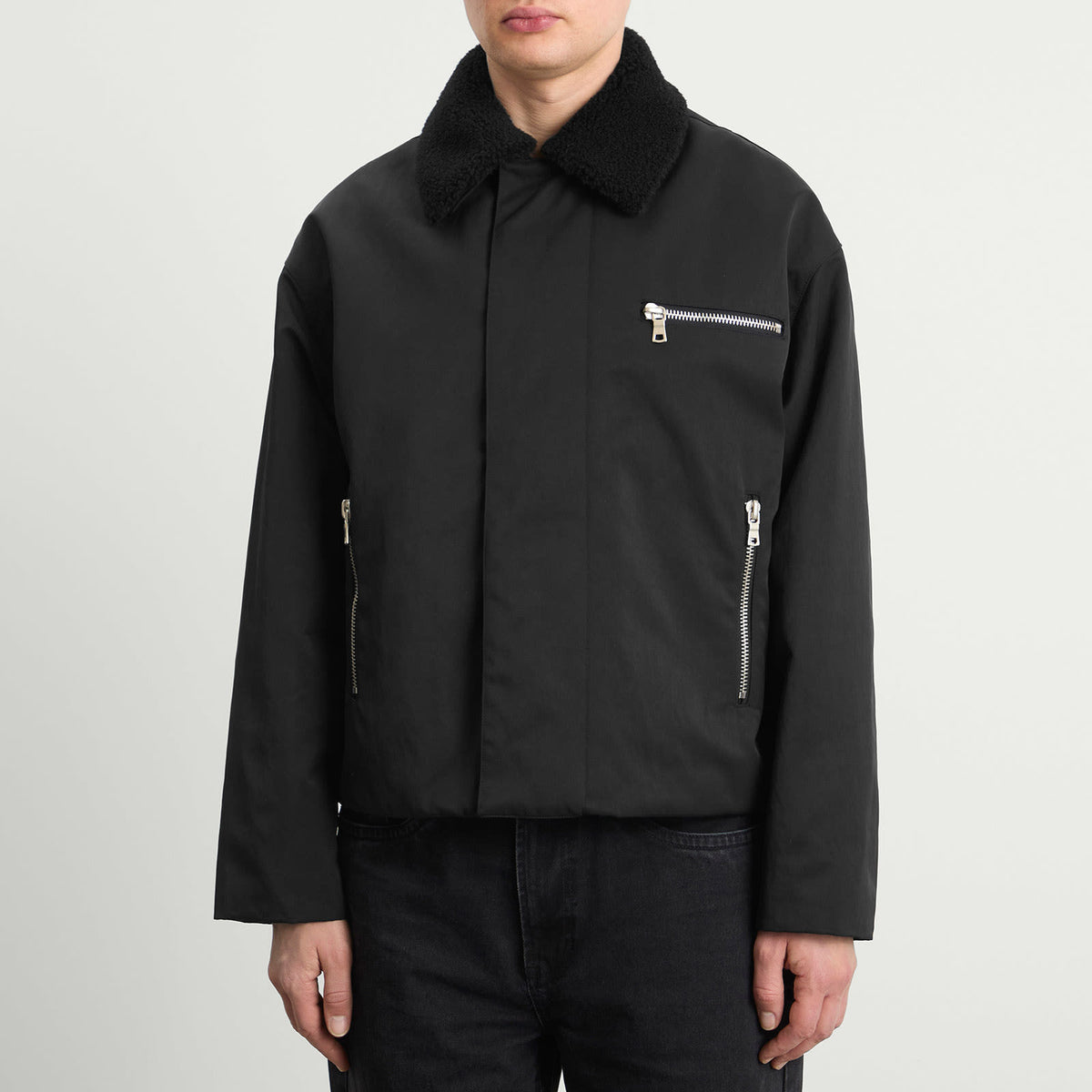 MKI Padded Nylon Box Jacket