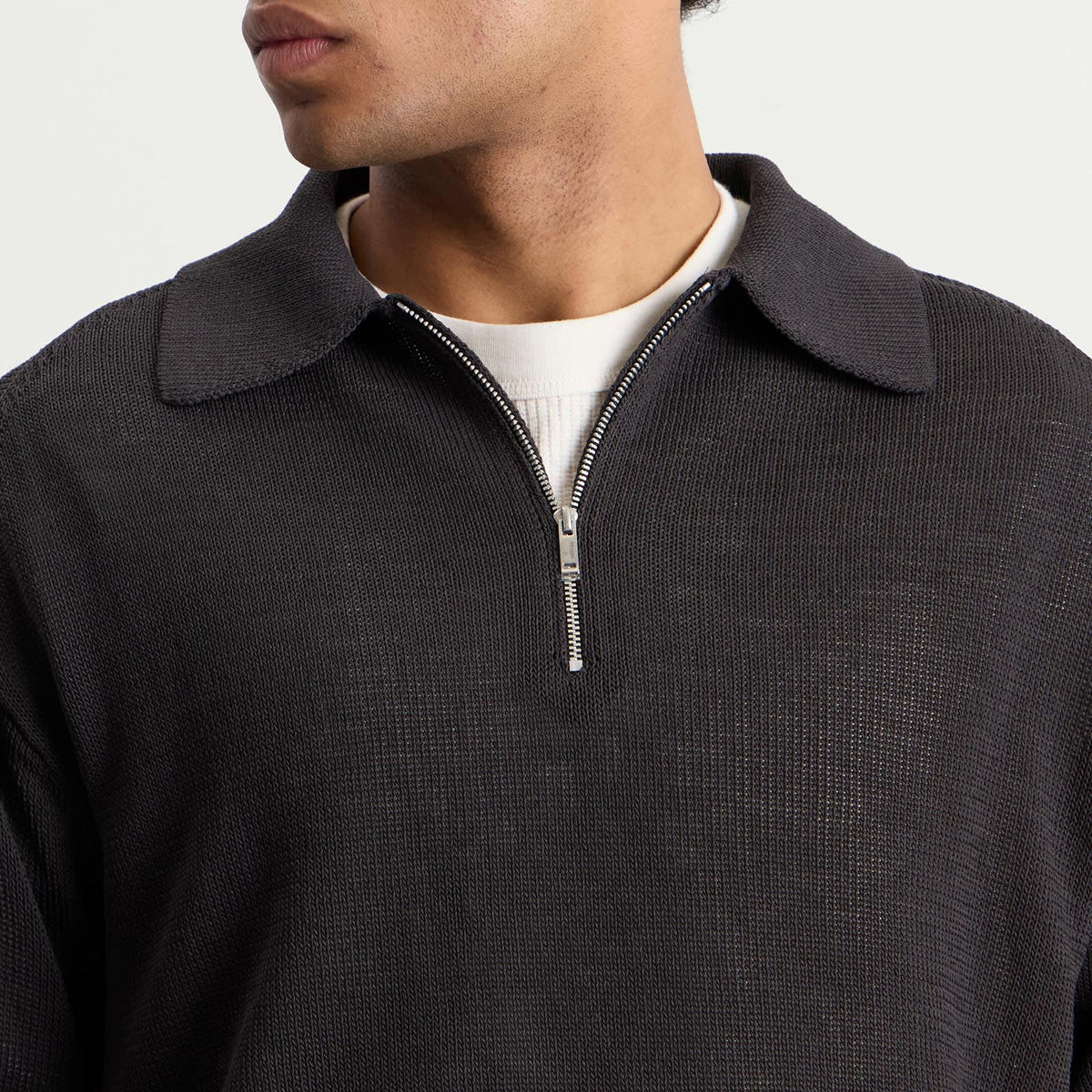 Studio Nicholson Heddy Zip Up  Jumper