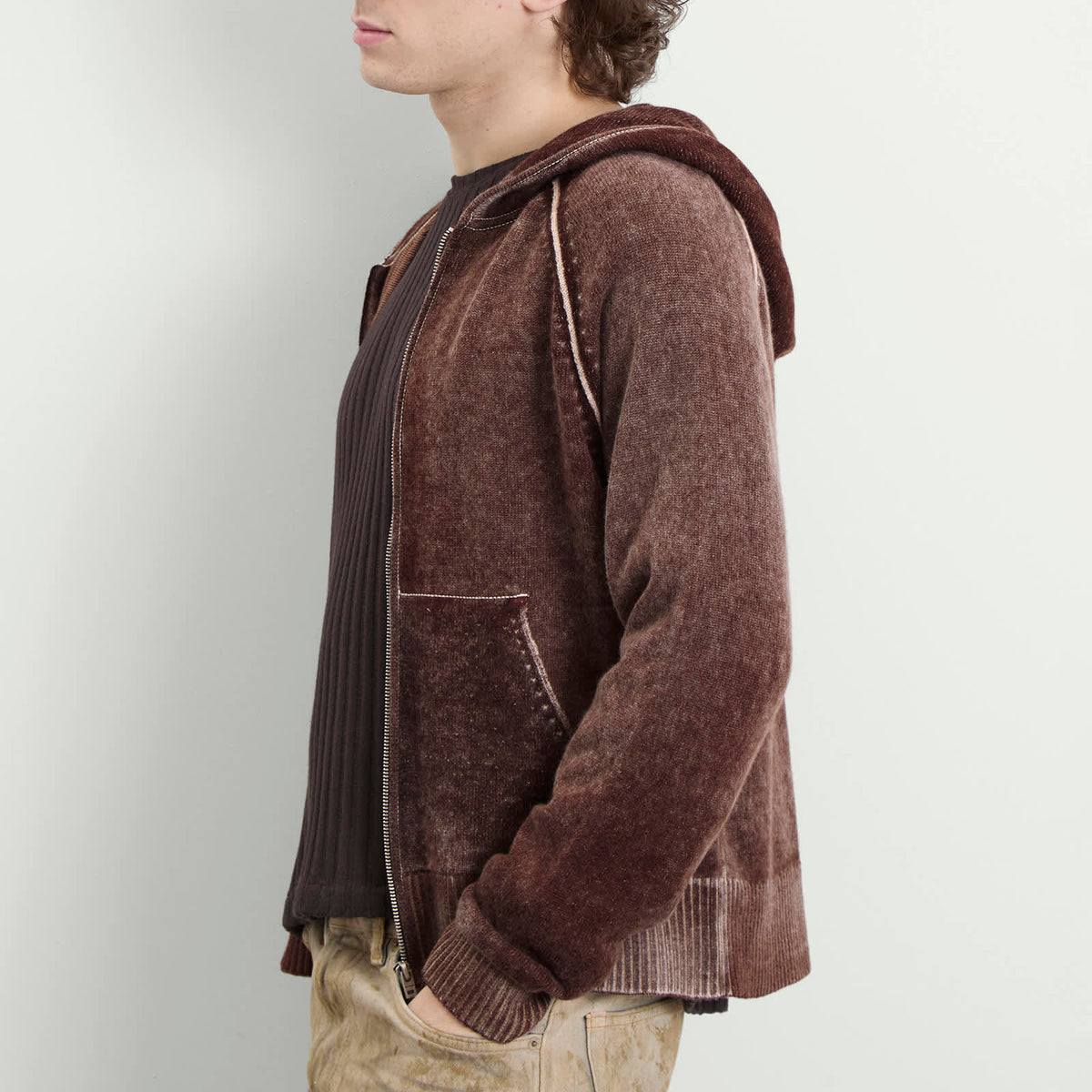 Acne Studios Kupiter Knitted Hoodie