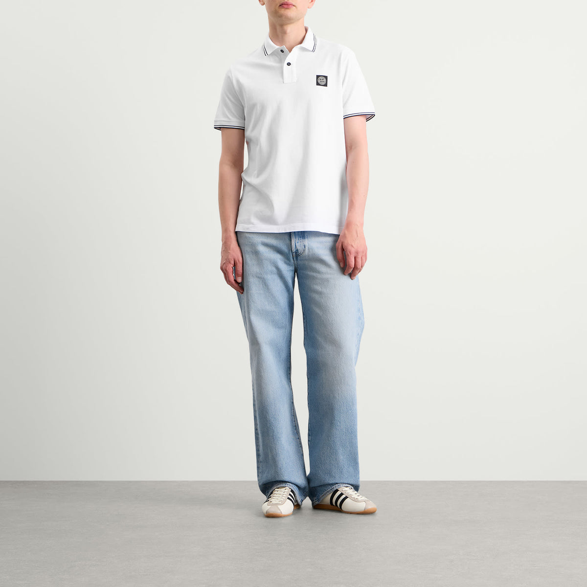 Stone Island Patch Logo Polo