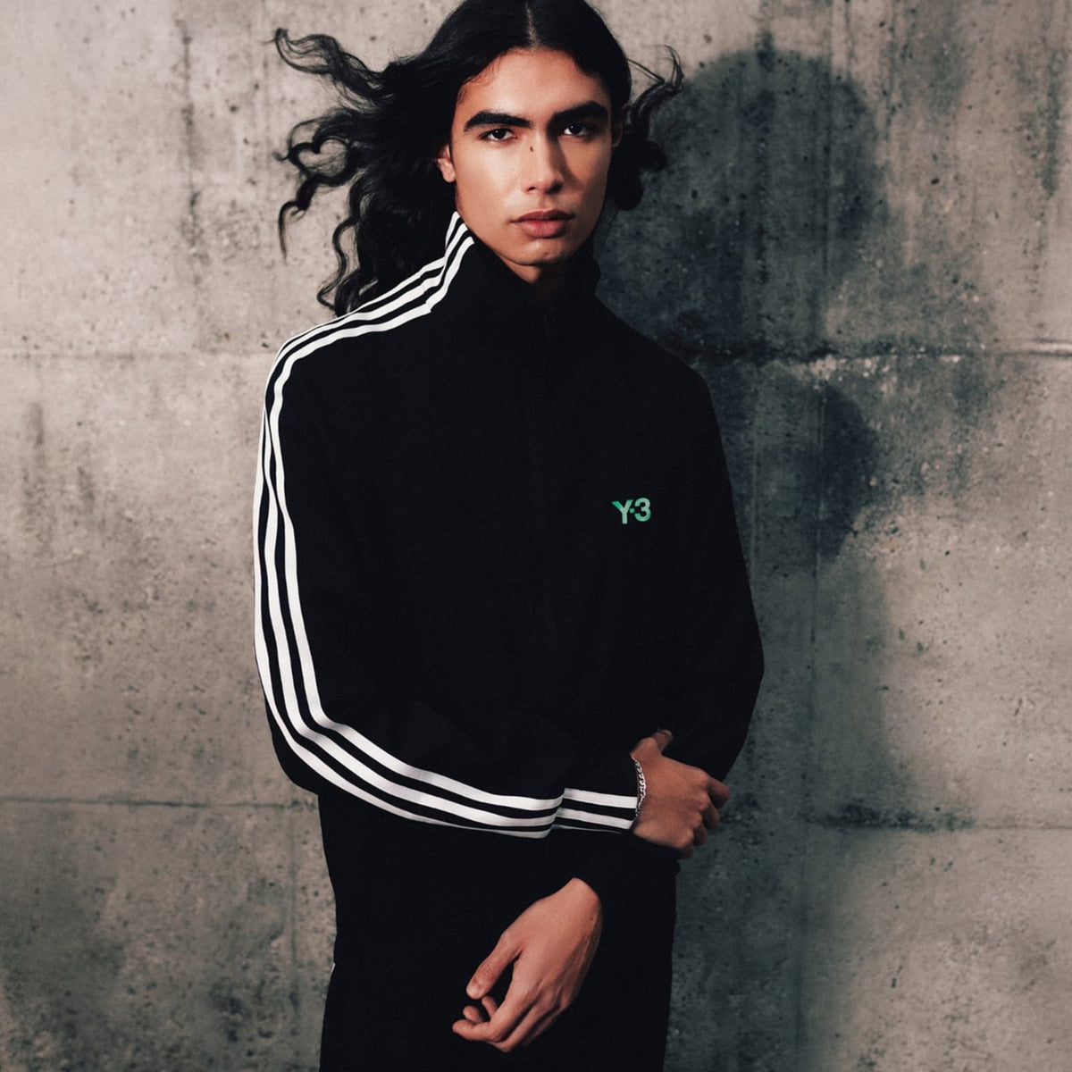 END. x Y-3 Track Top 3 Stripes