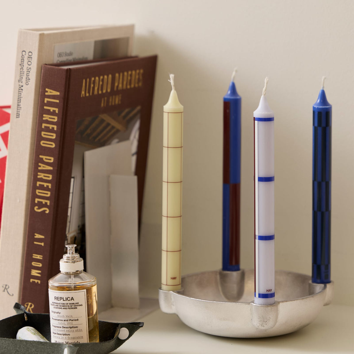 HAY Pattern Candle - Set of 4