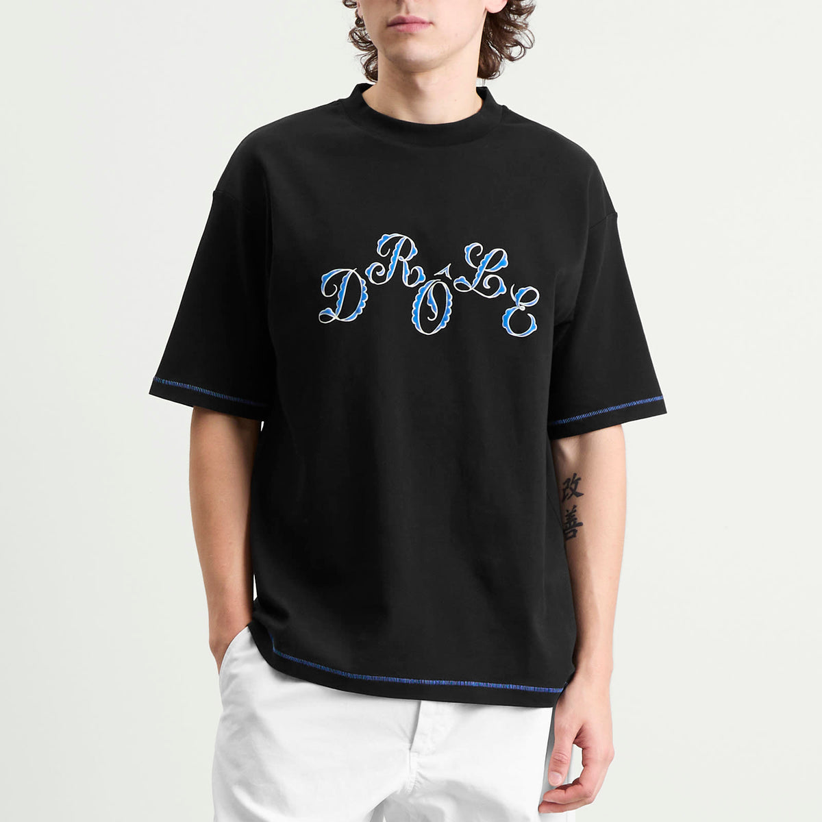 Drôle de Monsieur Stagger Logo T-Shirt