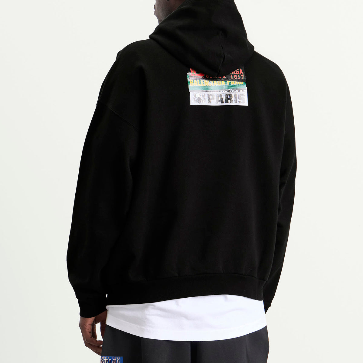 Balenciaga Bumper Sticker Regular Fit Hoodie