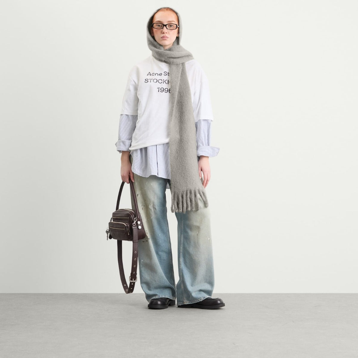 Acne Studios Kooder Hooded Scarf