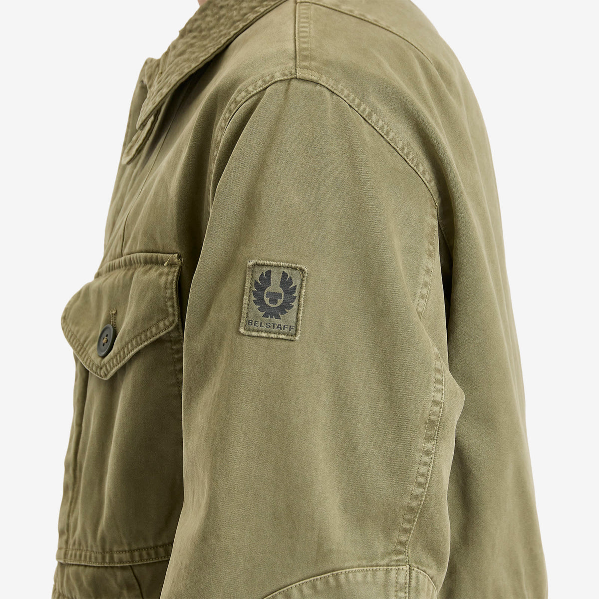 Belstaff Cotton Sateen Field Jacket