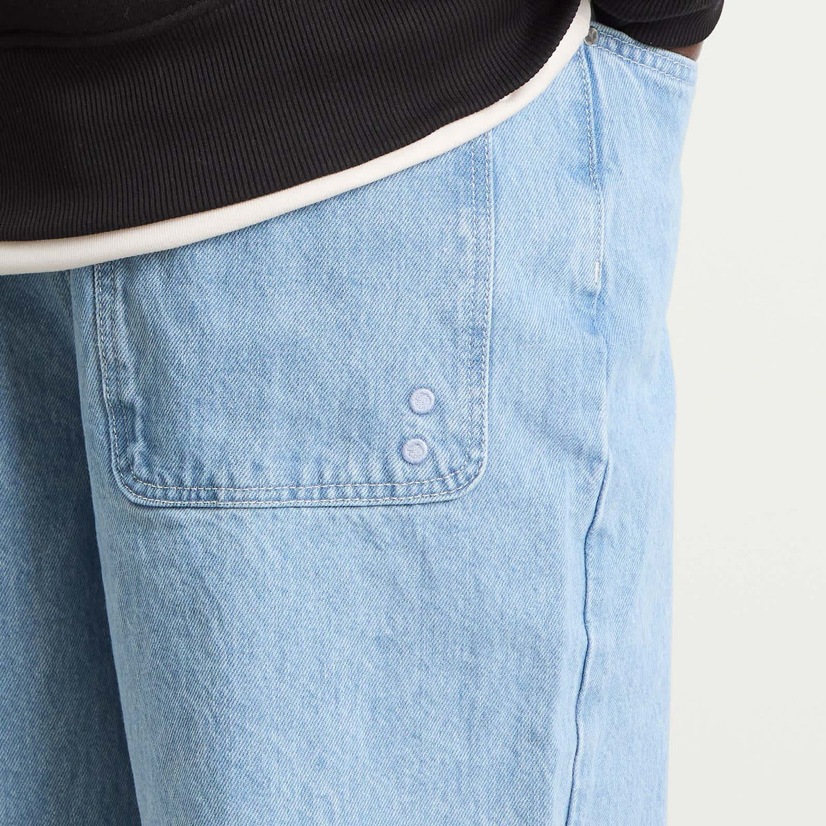 about:blank Relaxed Denim Jean