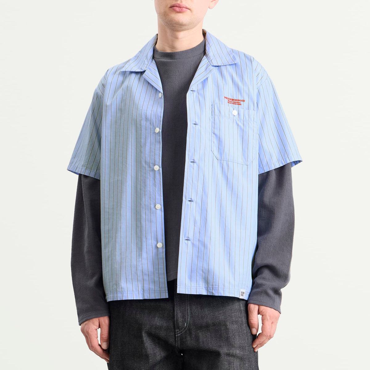 Neighborhood Stripe Vacation Work Shirt