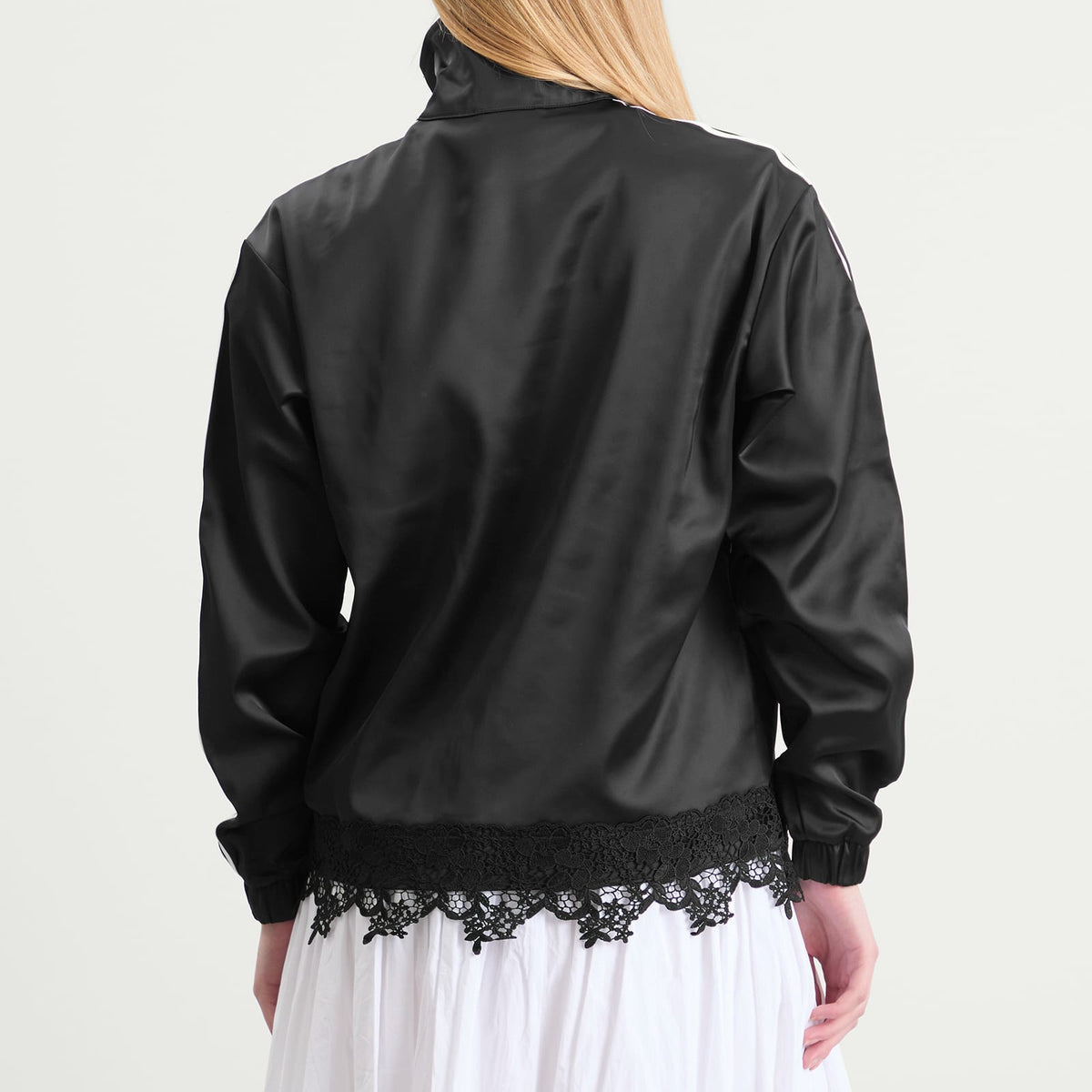 adidas Firebird Satin Lace Track Top