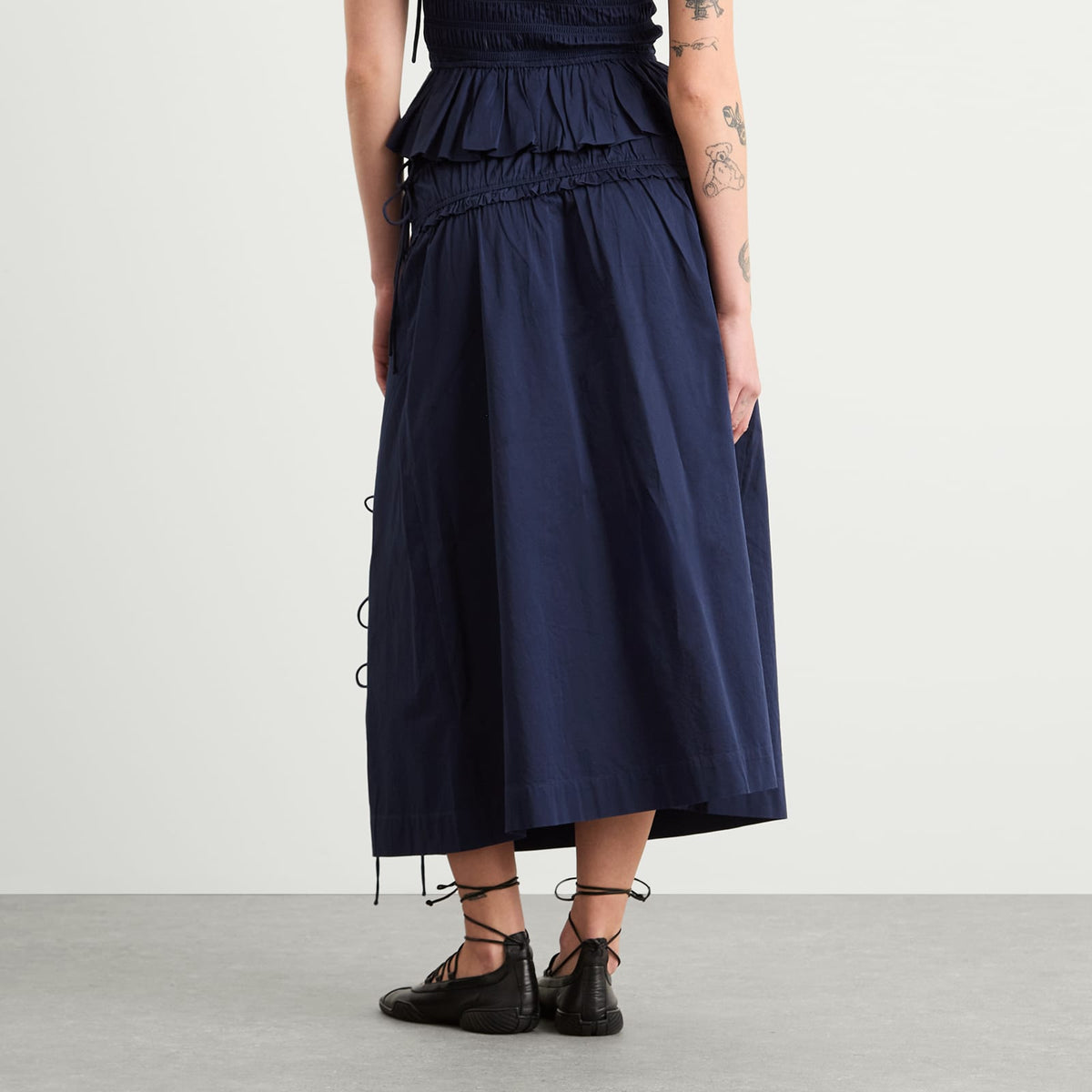 Damson Madder Charlotte Midi Skirt - END. Exclusive