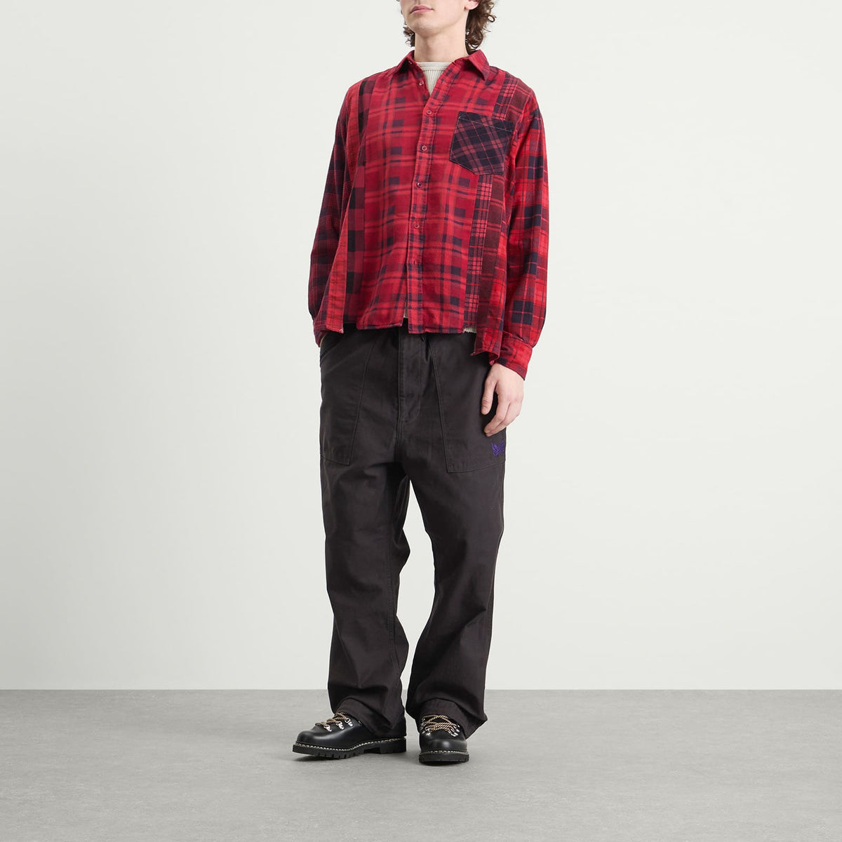 Needles Reversed Sateen String Fatigue Trousers