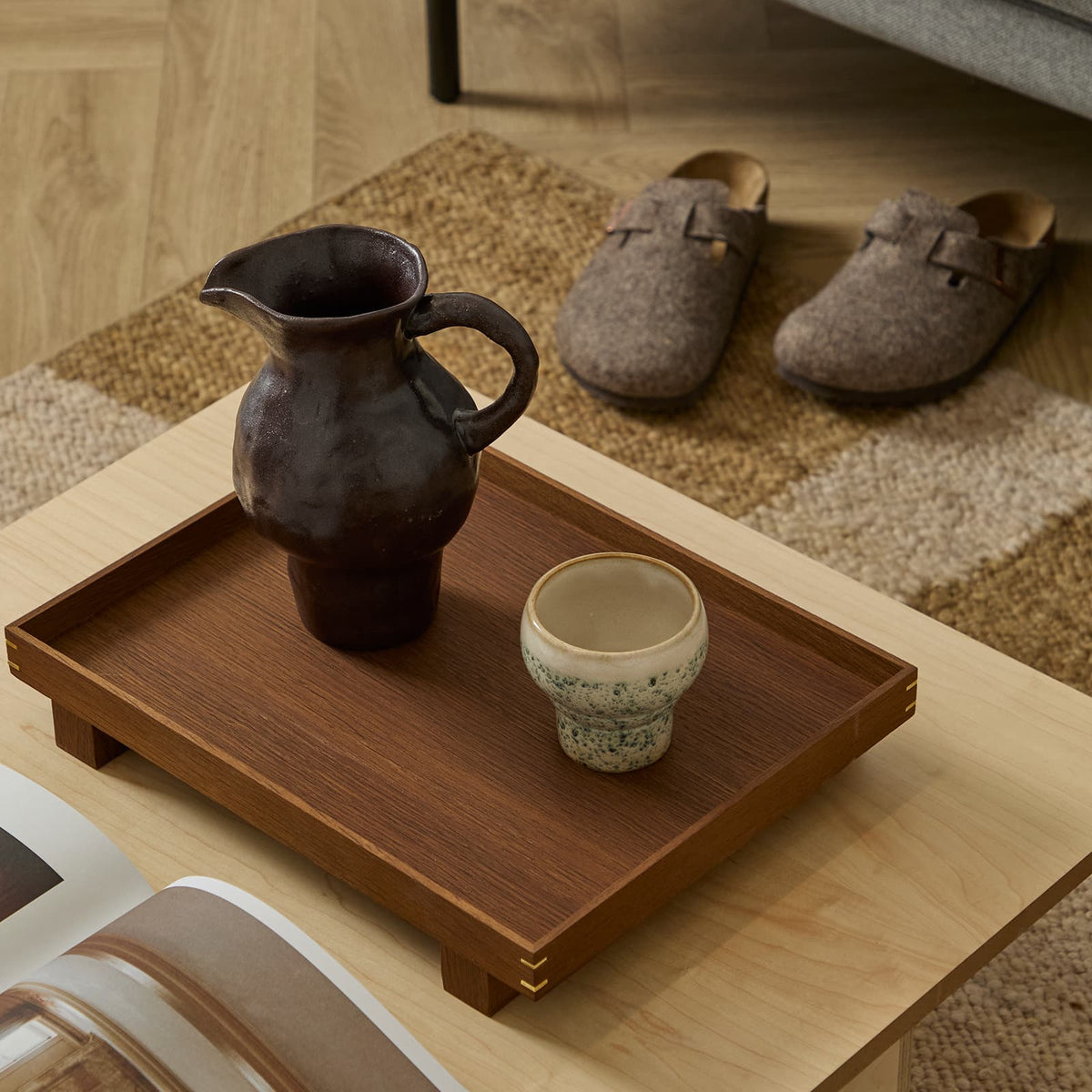 ferm LIVING Bon Wooden Tray - Small
