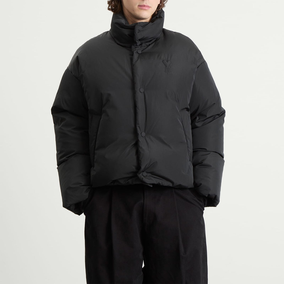 AMI Paris Technical Taffetas ADC Down Jacket