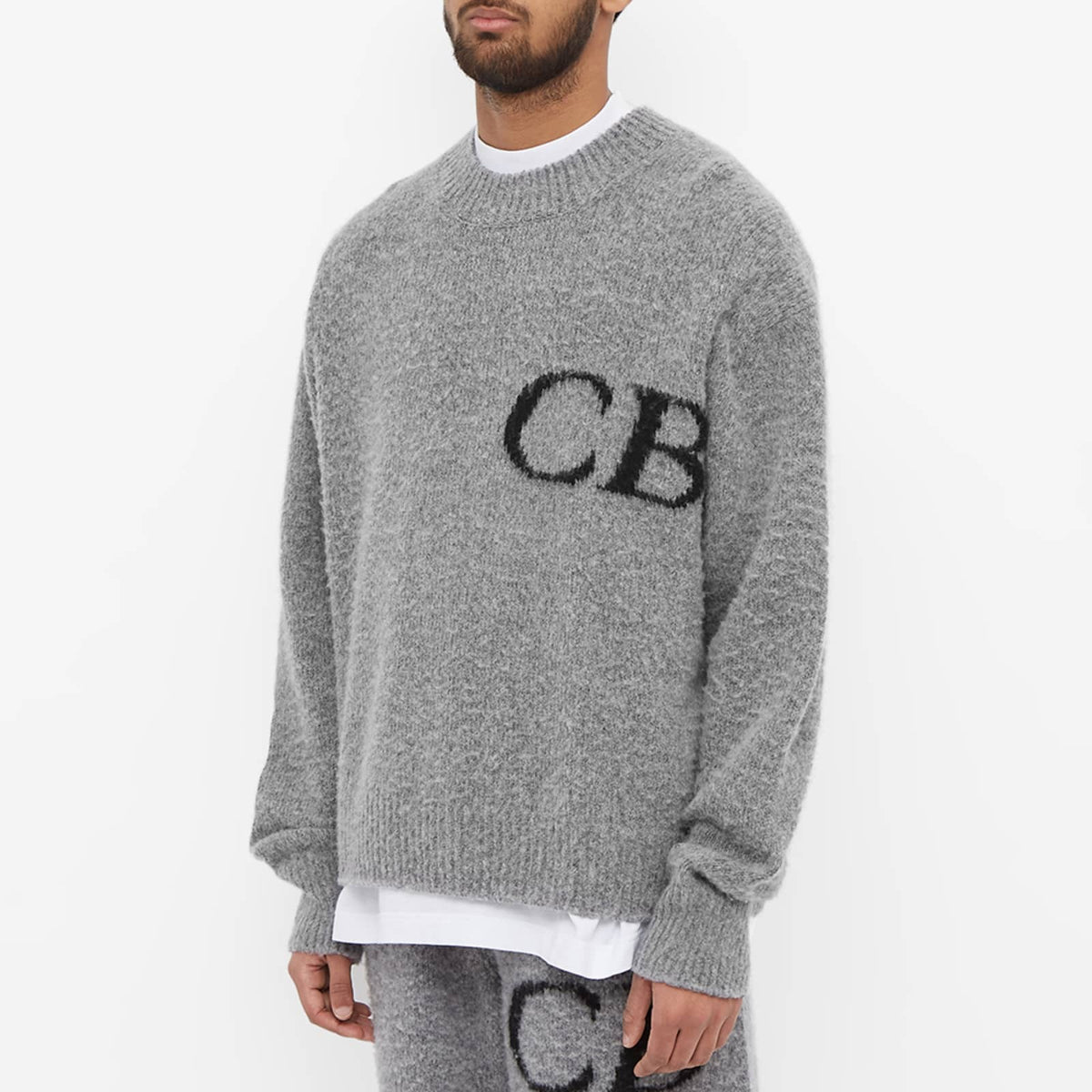Cole Buxton Intarsia Crew Knit