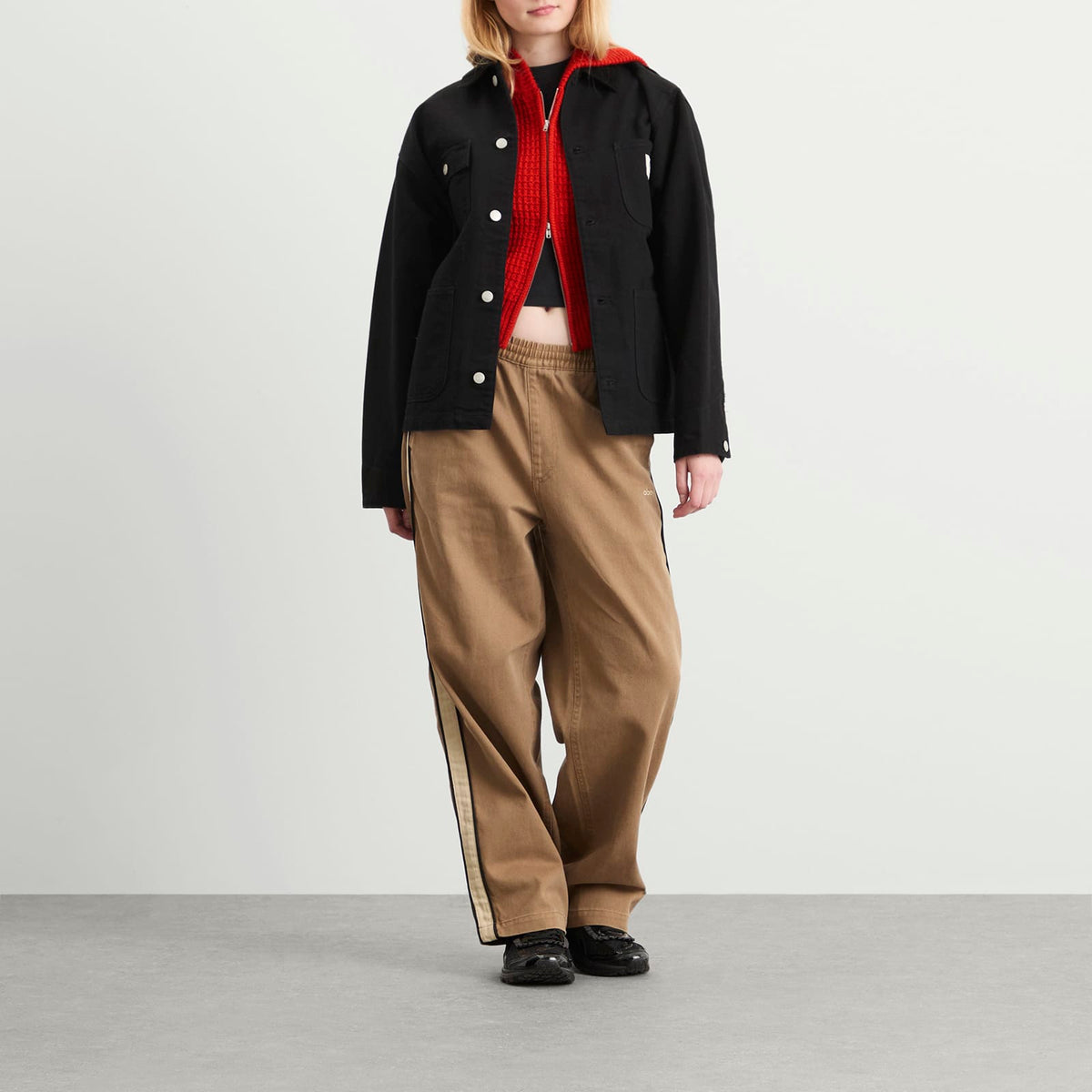 Obey Astrid Side Stripe Trousers