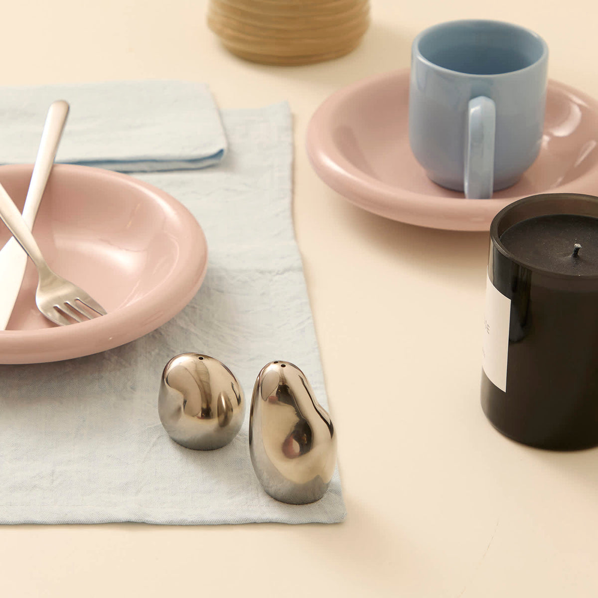 ferm LIVING Orevo Salt and Pepper Shakers - Set of 2
