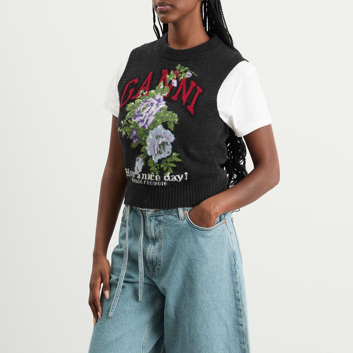 GANNI Wool Vest
