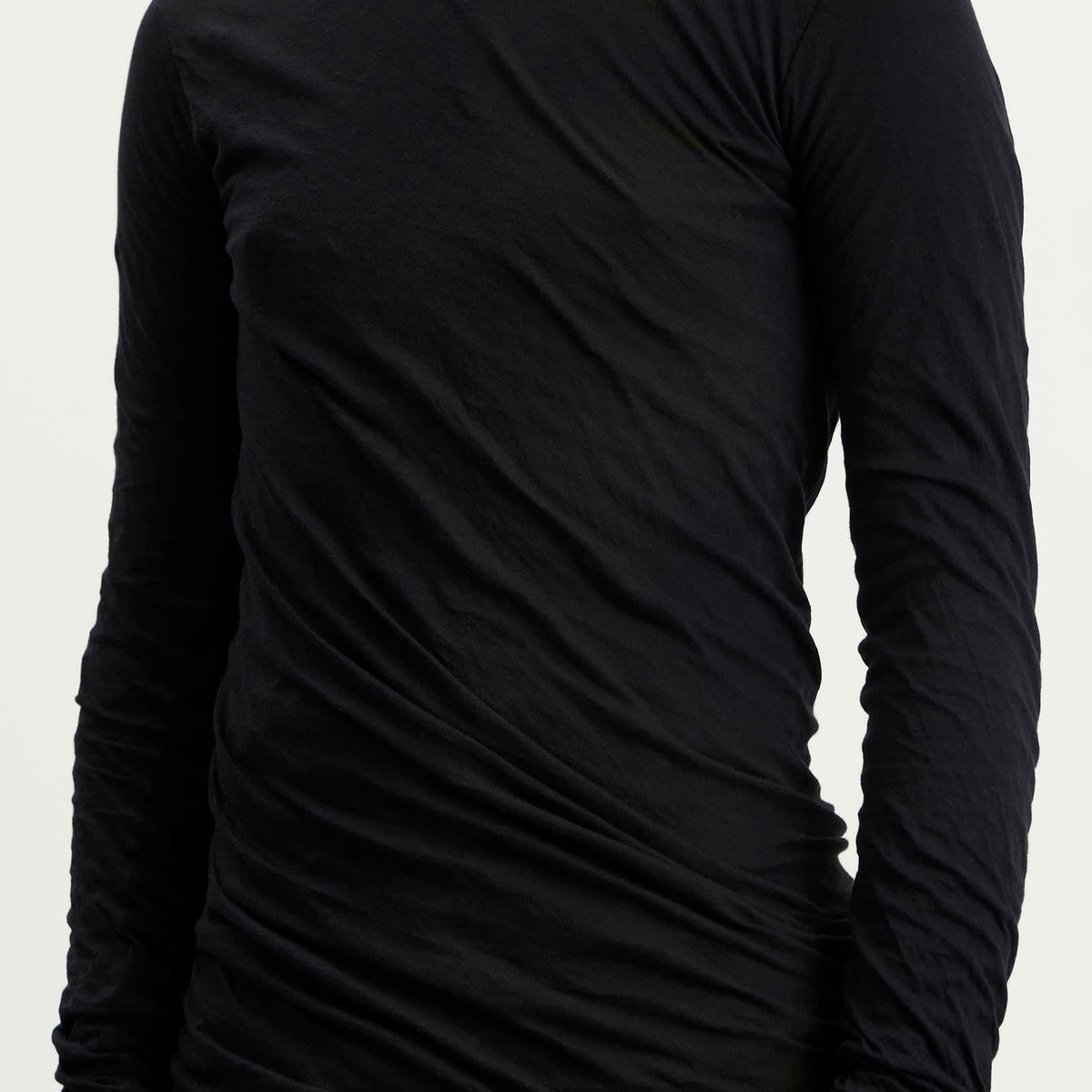 Rick Owens Double Layer Long Sleeve T-Shirt