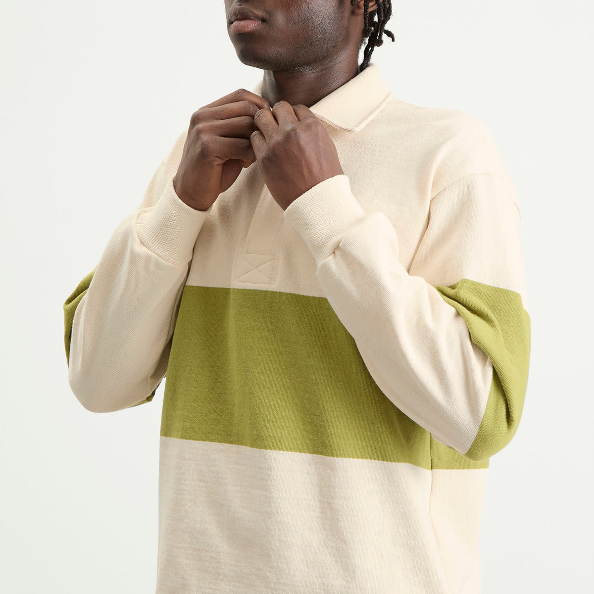 Café Mountain Block Stripe Sportsman Shirt