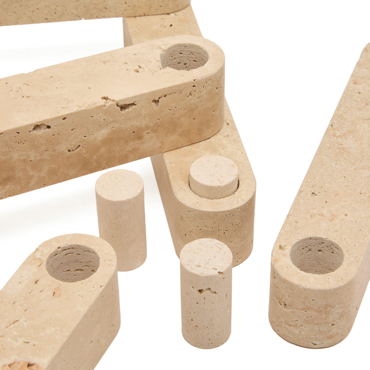 ferm LIVING Newel Modular Candle Holder - Set of 6