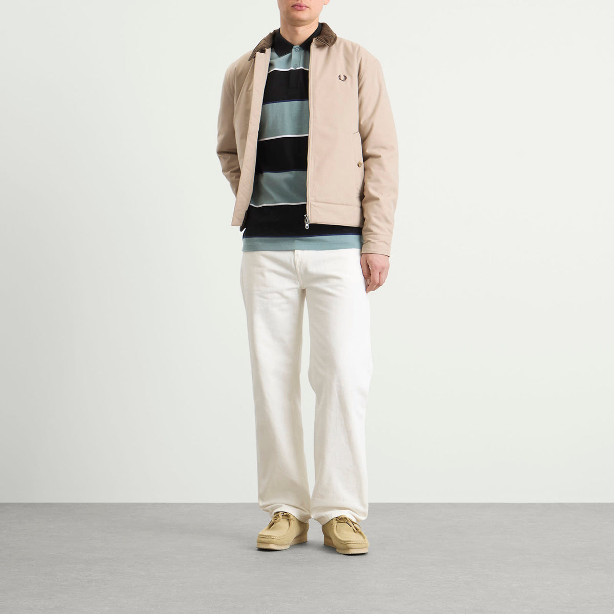 Fred Perry Cotton Caban Jacket