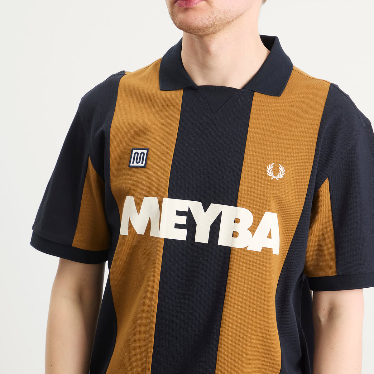 Fred Perry Meyba Cut And Sew Polo Shirt