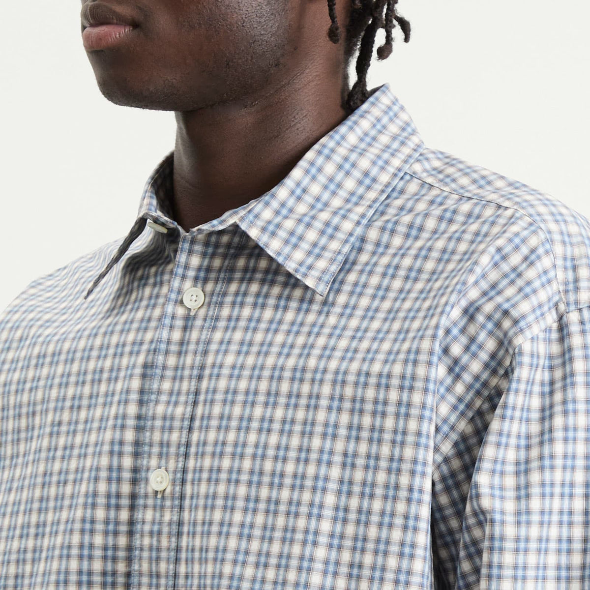 Norse Projects Falster Fine Check Oversized Shirt